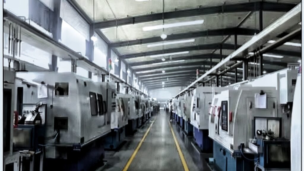 high precision cnc machining workshop for stainless steel marine hardware manufacturing